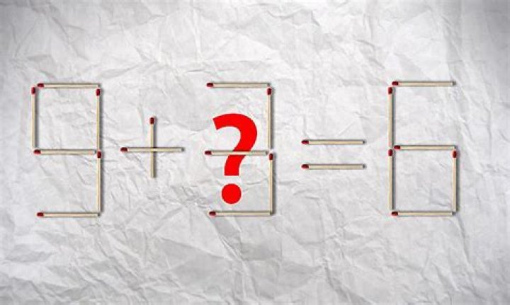 Matchstick Math Challenge: Can You Solve 4-1=8 Problem By Moving 2 Matchsticks?